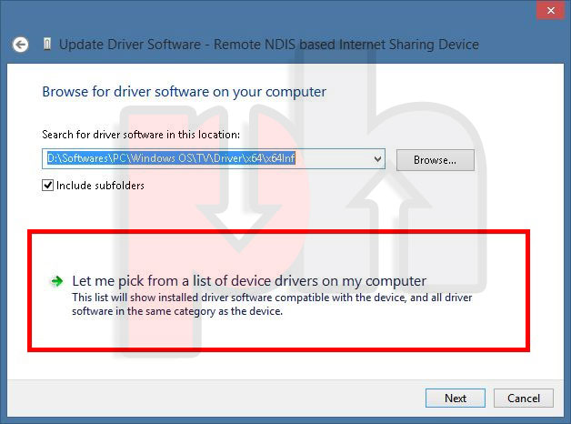 Как обновить драйвера remote ndis based internet sharing device